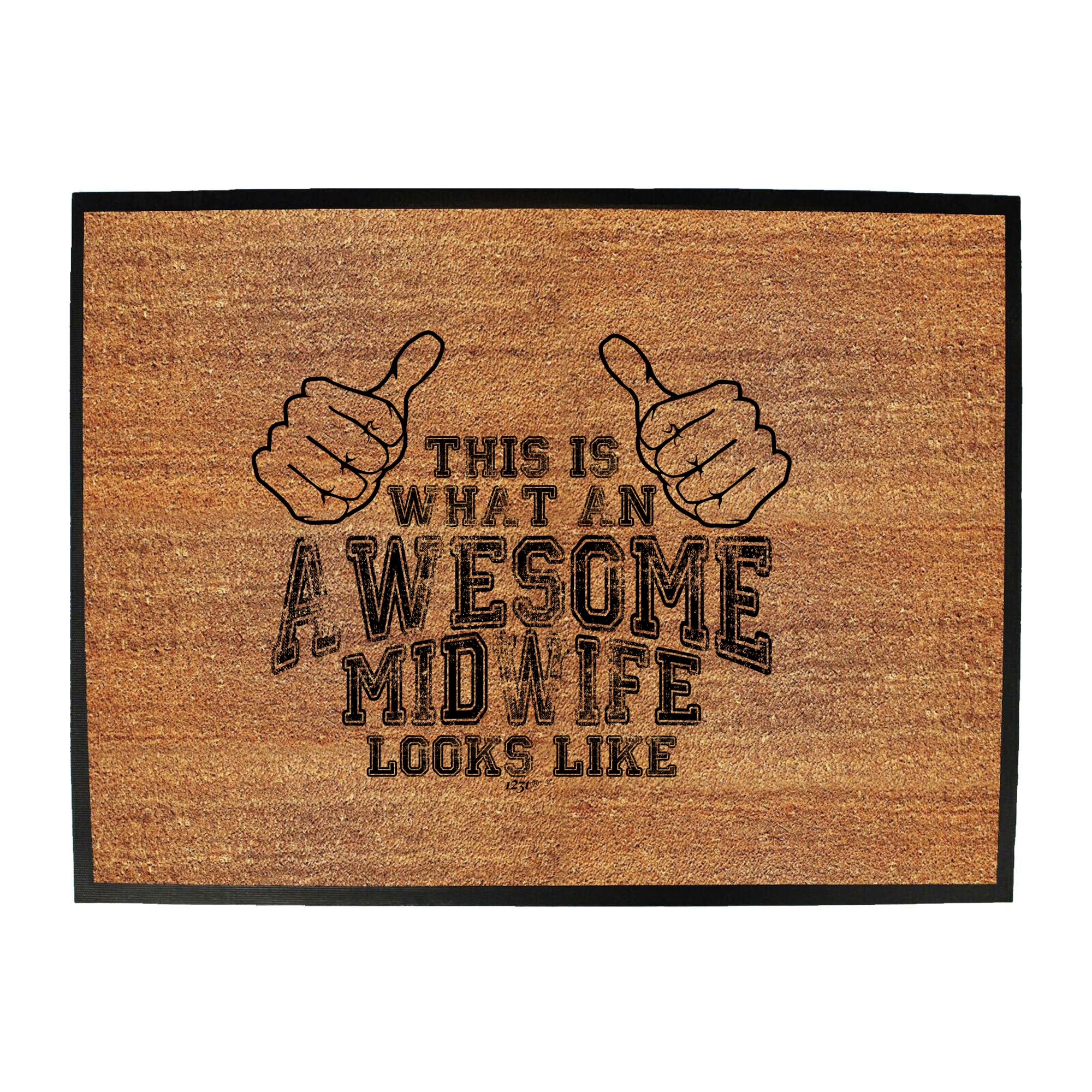 This Is What Awesome Midwife - Funny Novelty Doormat