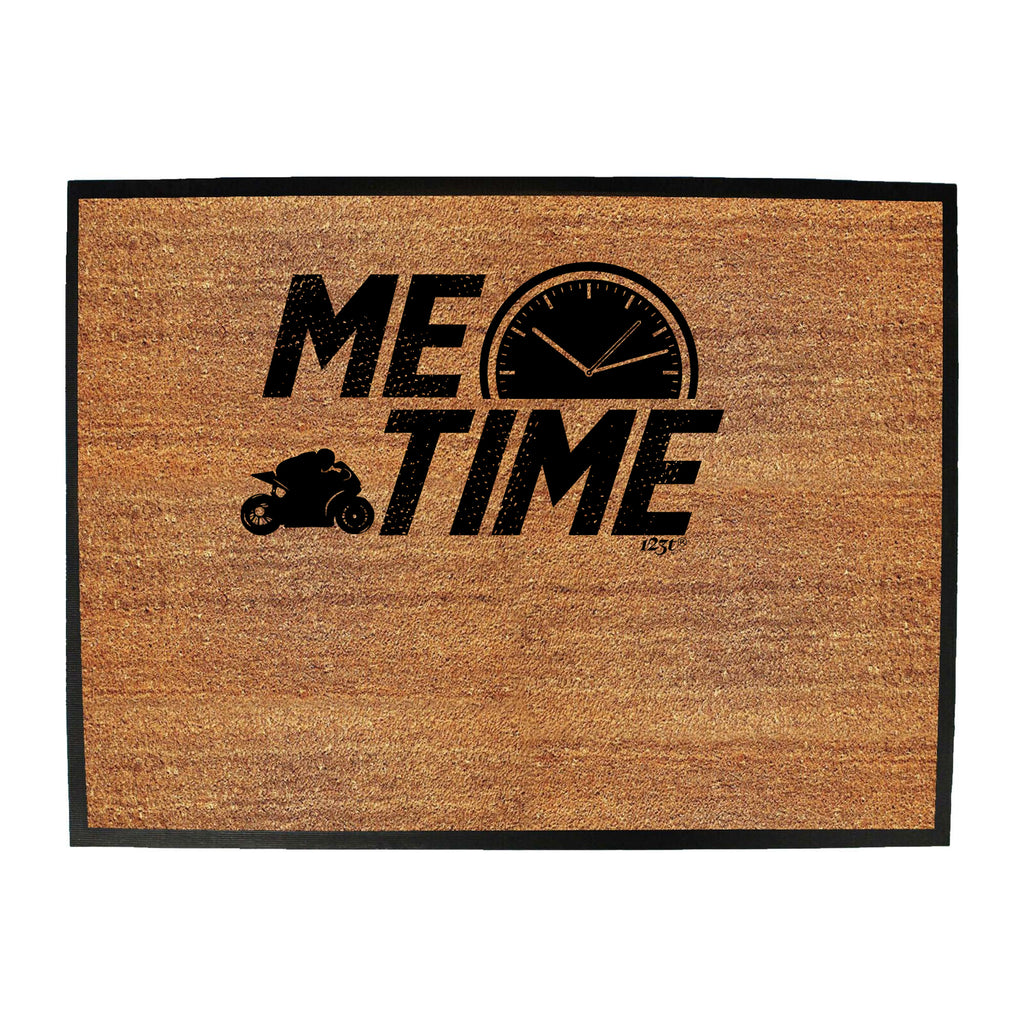 Me Time Superbike - Funny Novelty Doormat