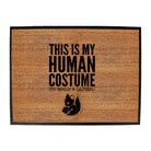 This Is My Human Costume Squirrel - Funny Novelty Doormat
