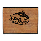 Mile High Club Pie In The Sky - Funny Novelty Doormat
