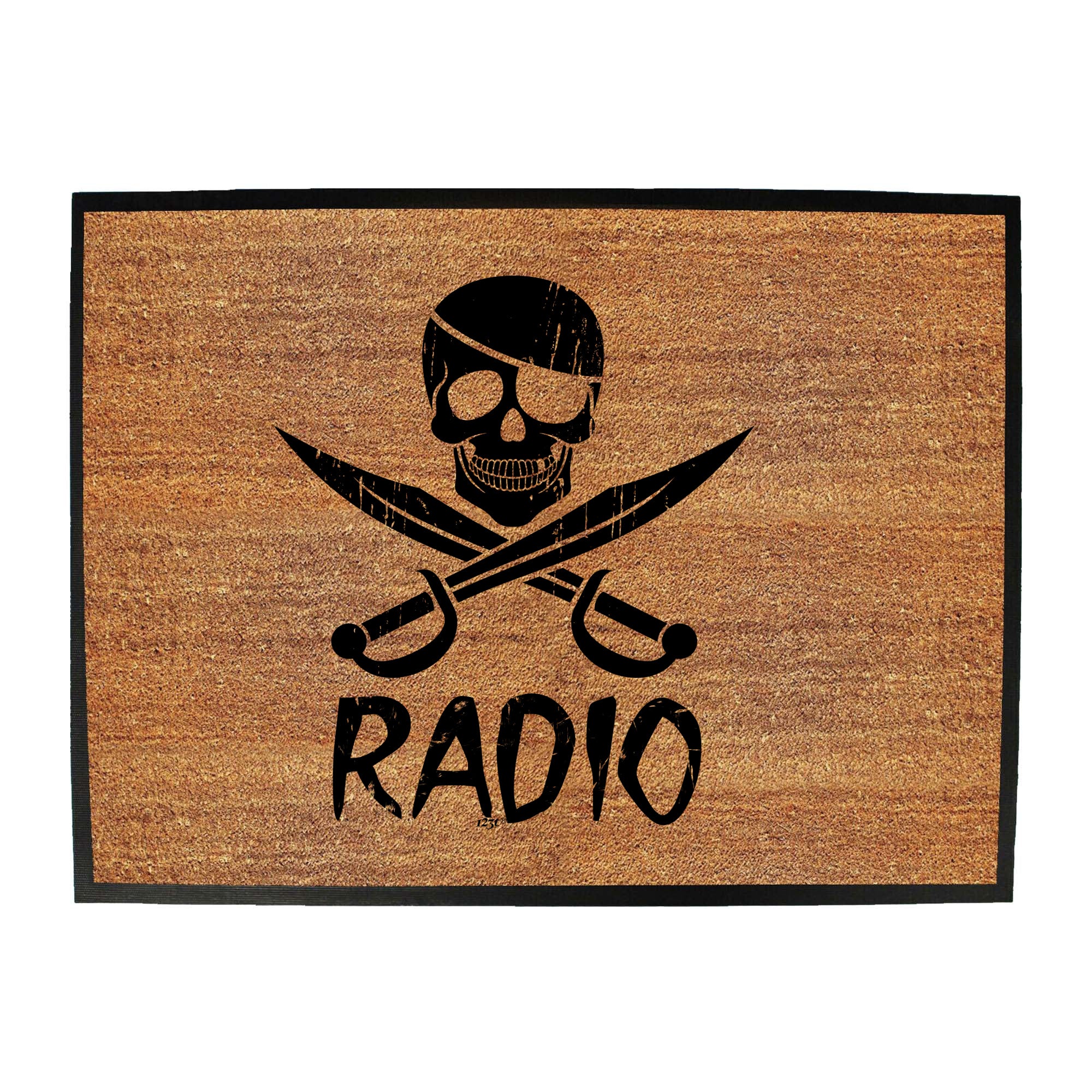 Pirate Radio - Funny Novelty Doormat