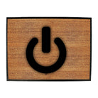 Power Button - Funny Novelty Doormat