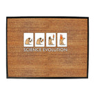 Science Evolution - Funny Novelty Doormat