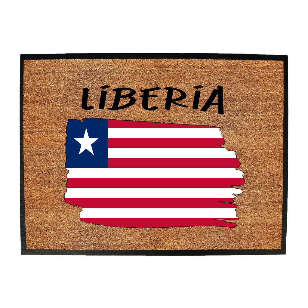 Liberia - Funny Novelty Doormat
