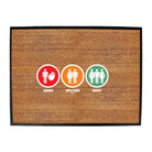 Good Better Best Rude - Funny Novelty Doormat