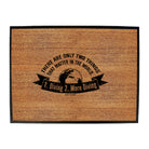 Ow There Are Two Things - Funny Novelty Doormat