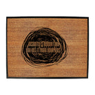 Insanity Is Hereditary - Funny Novelty Doormat