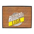 In Case Of Accident Or Drunkenness Lisa - Funny Novelty Doormat