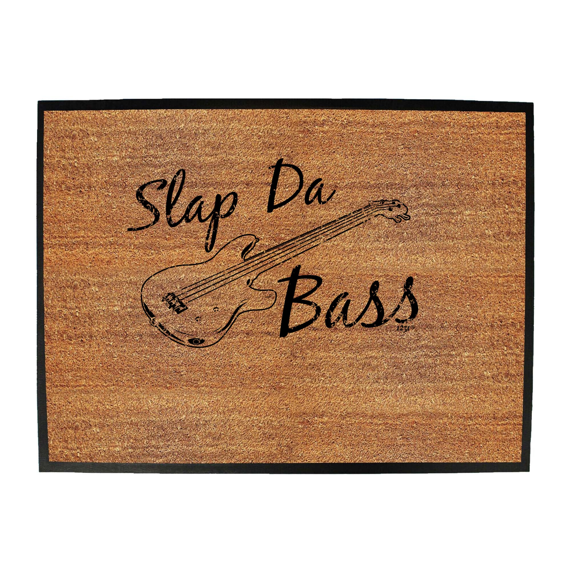 Slap Da Bass Music - Funny Novelty Doormat