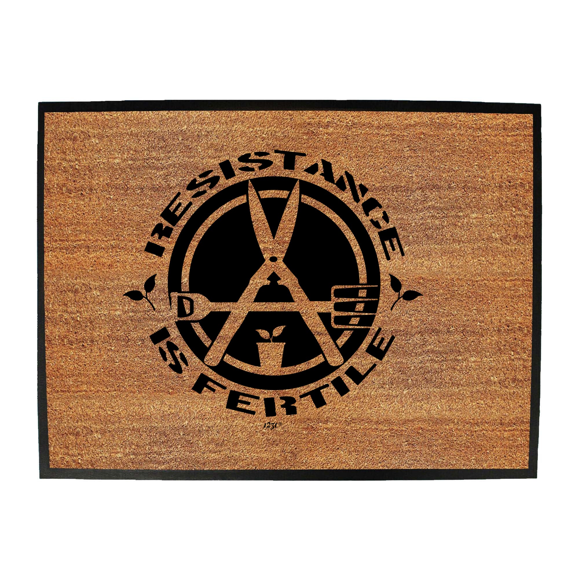 Resistance Is Fertile - Funny Novelty Doormat