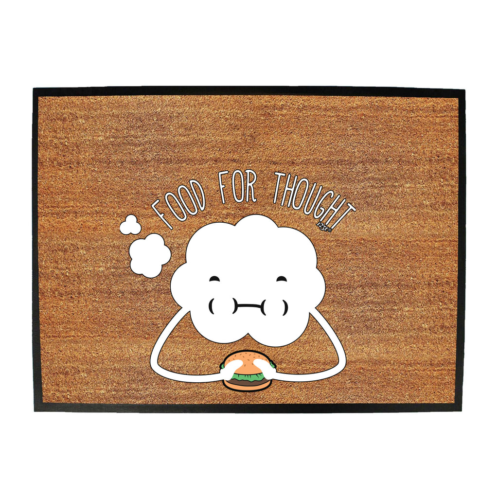 Food For Thought - Funny Novelty Doormat