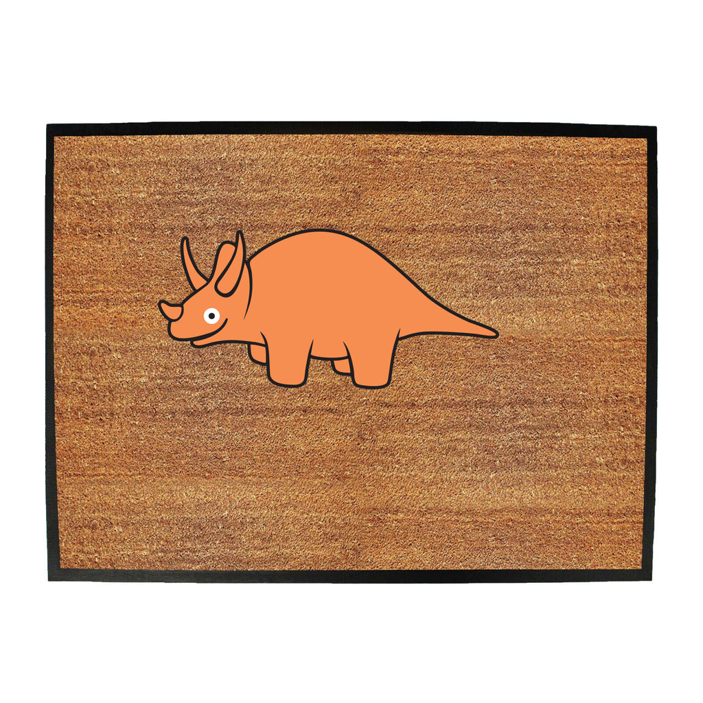 Dinosaur Triceratops Ani Mates - Funny Novelty Doormat