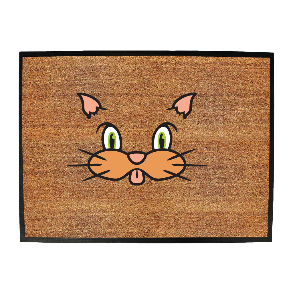 Cat Animal Face Ani Mates - Funny Novelty Doormat