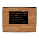 Would Like To Apologise - Funny Novelty Doormat