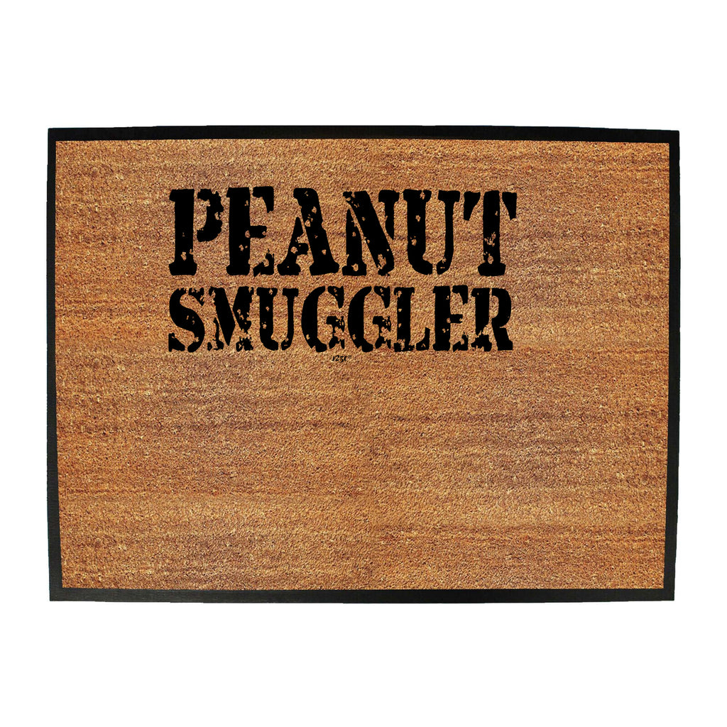 Peanut Smuggler - Funny Novelty Doormat