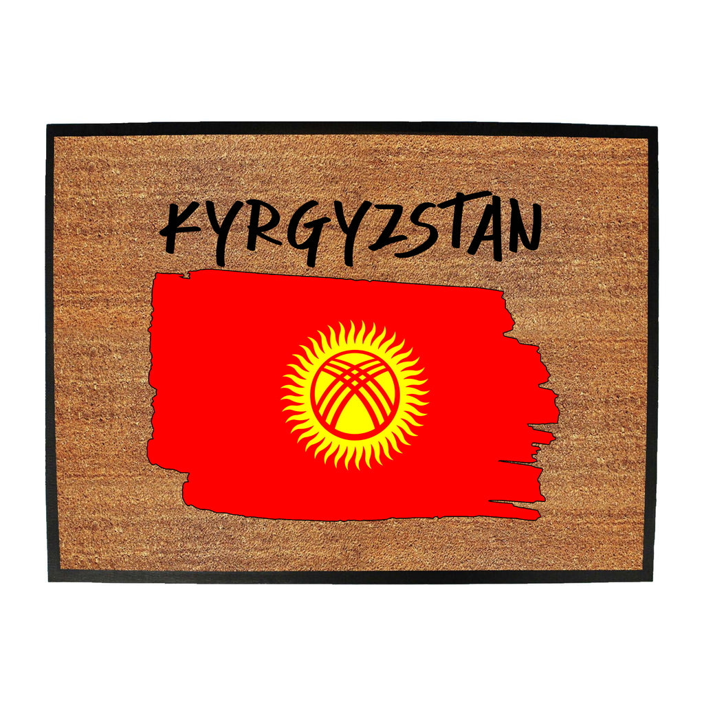 Kyrgyzstan - Funny Novelty Doormat