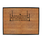 Dream Of A Better World Where Chicknes Can Cross The Road - Funny Novelty Doormat