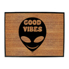 Festival Good Vibes Alien White - Funny Novelty Doormat