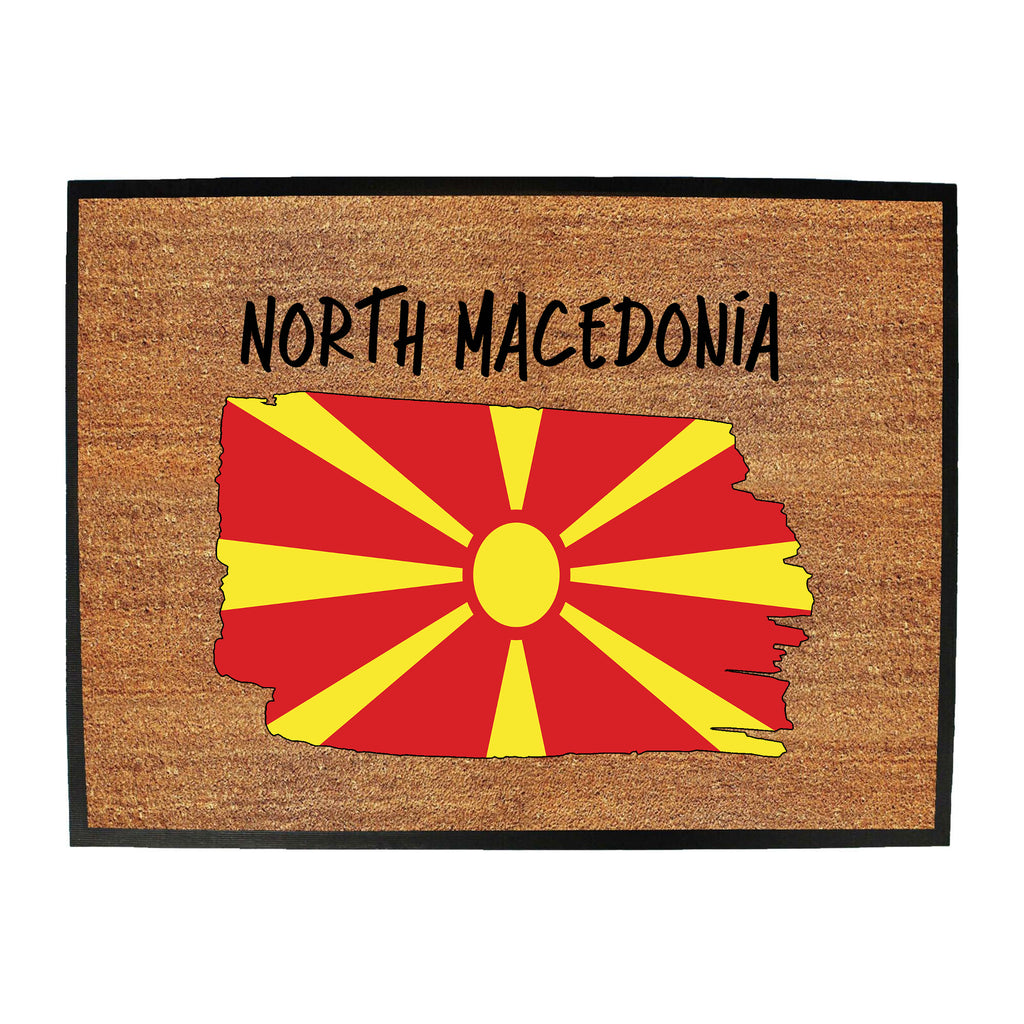 North Macedonia - Funny Novelty Doormat