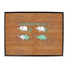 How Dinosaursaurs Were Made - Funny Novelty Doormat