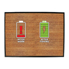 Dw After Work After Fishing - Funny Novelty Doormat