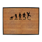Zombie Crawler Shambler Walker Runner Thriller - Funny Novelty Doormat