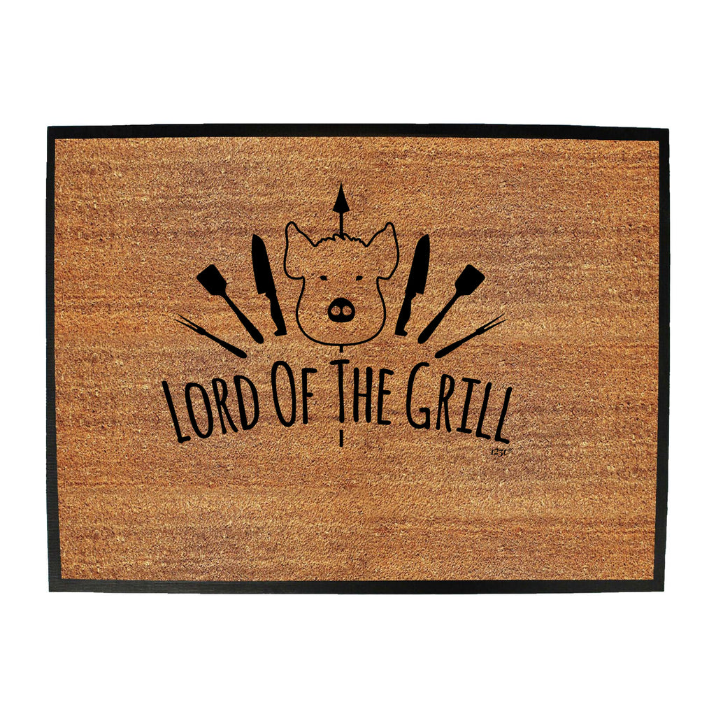 Lord Of The Grill - Funny Novelty Doormat