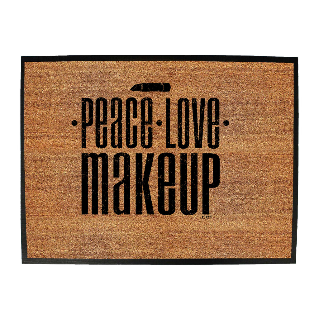 Peace Love Wine - Funny Novelty Doormat