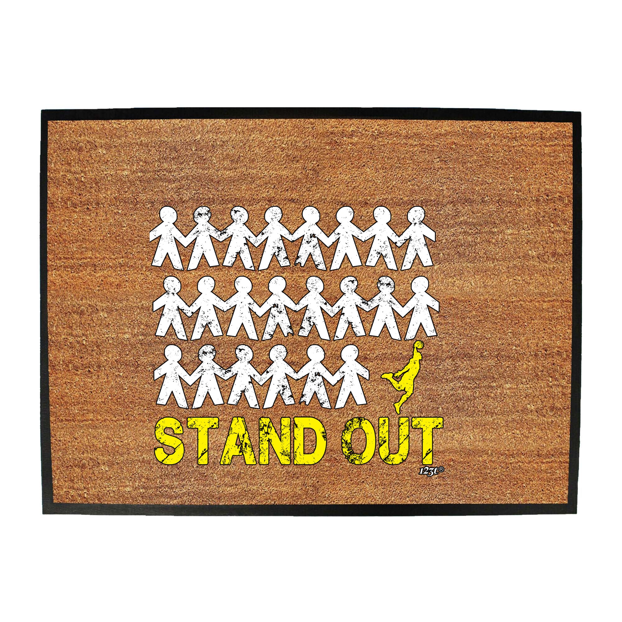Stand Out Basketball - Funny Novelty Doormat