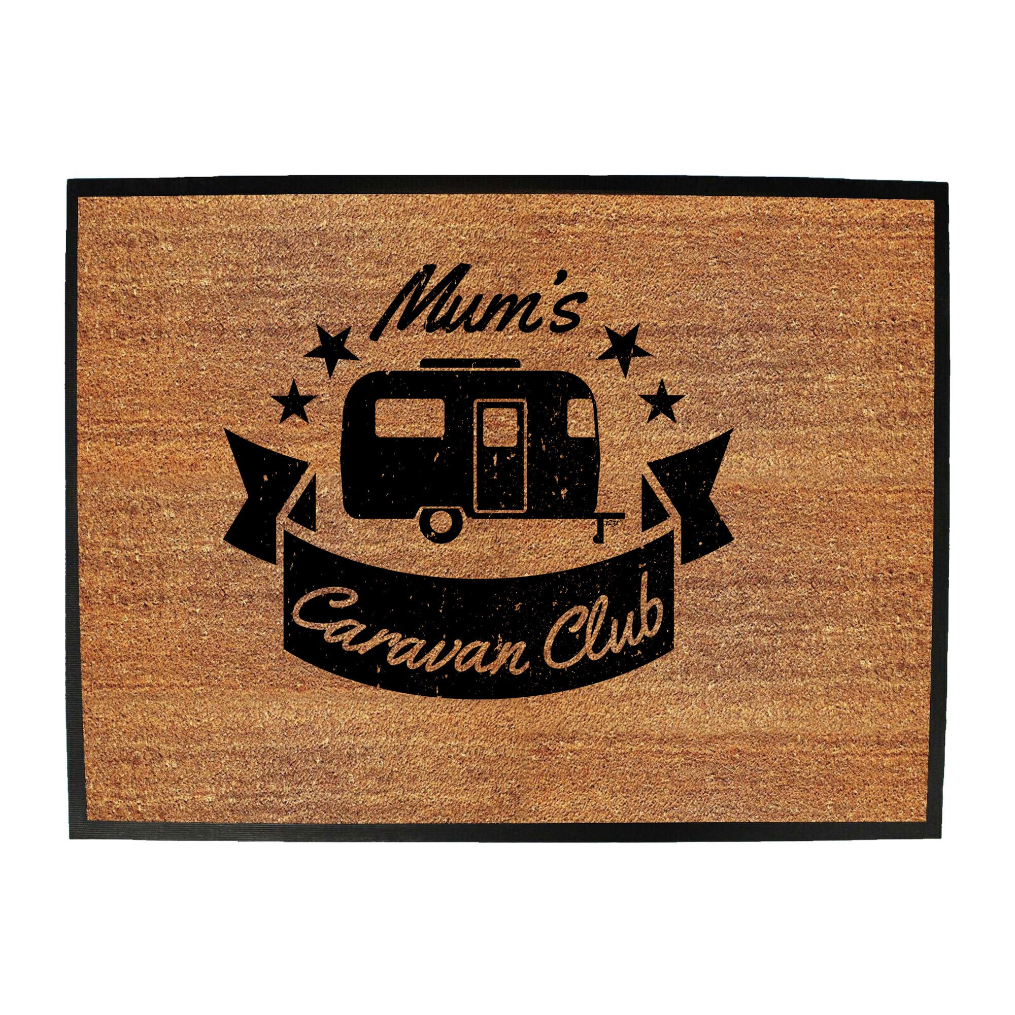 Mums Caravan Club - Funny Novelty Doormat