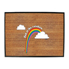 End Of The Rainbow - Funny Novelty Doormat