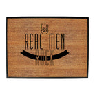 Real Men Rock - Funny Novelty Doormat