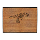 T Rex Bones Dinosaur White - Funny Novelty Doormat