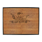 Its Not Whether You Win Or Lose Hands Design - Funny Novelty Doormat