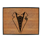 Tuxedo White - Funny Novelty Doormat