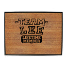 Lee V2 Team Lifetime Member - Funny Novelty Doormat