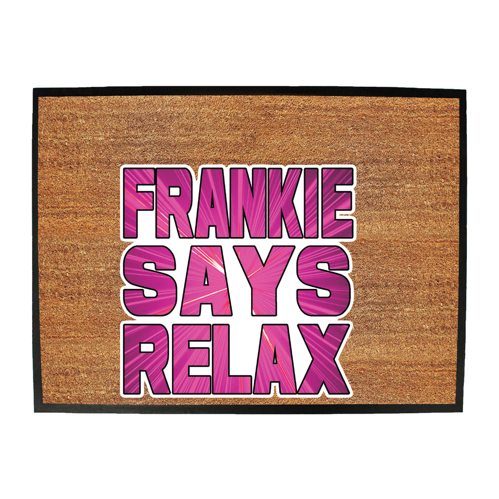 Frankie Pink Lazer - Funny Novelty Doormat