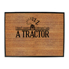 Dont Snore Dream  Tractor - Funny Novelty Doormat