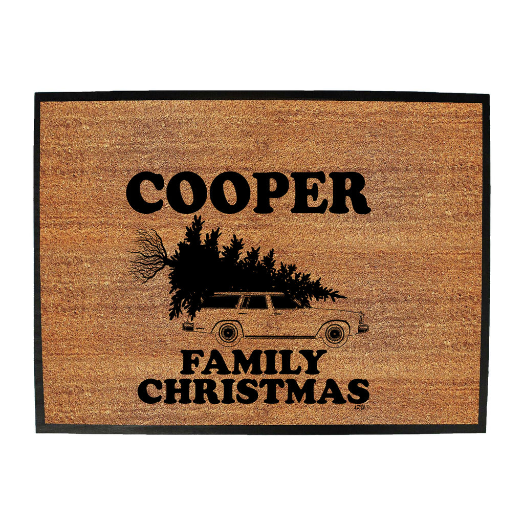 Family Christmas Cooper - Funny Novelty Doormat