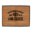 Swps A Little Progress Each Day - Funny Novelty Doormat