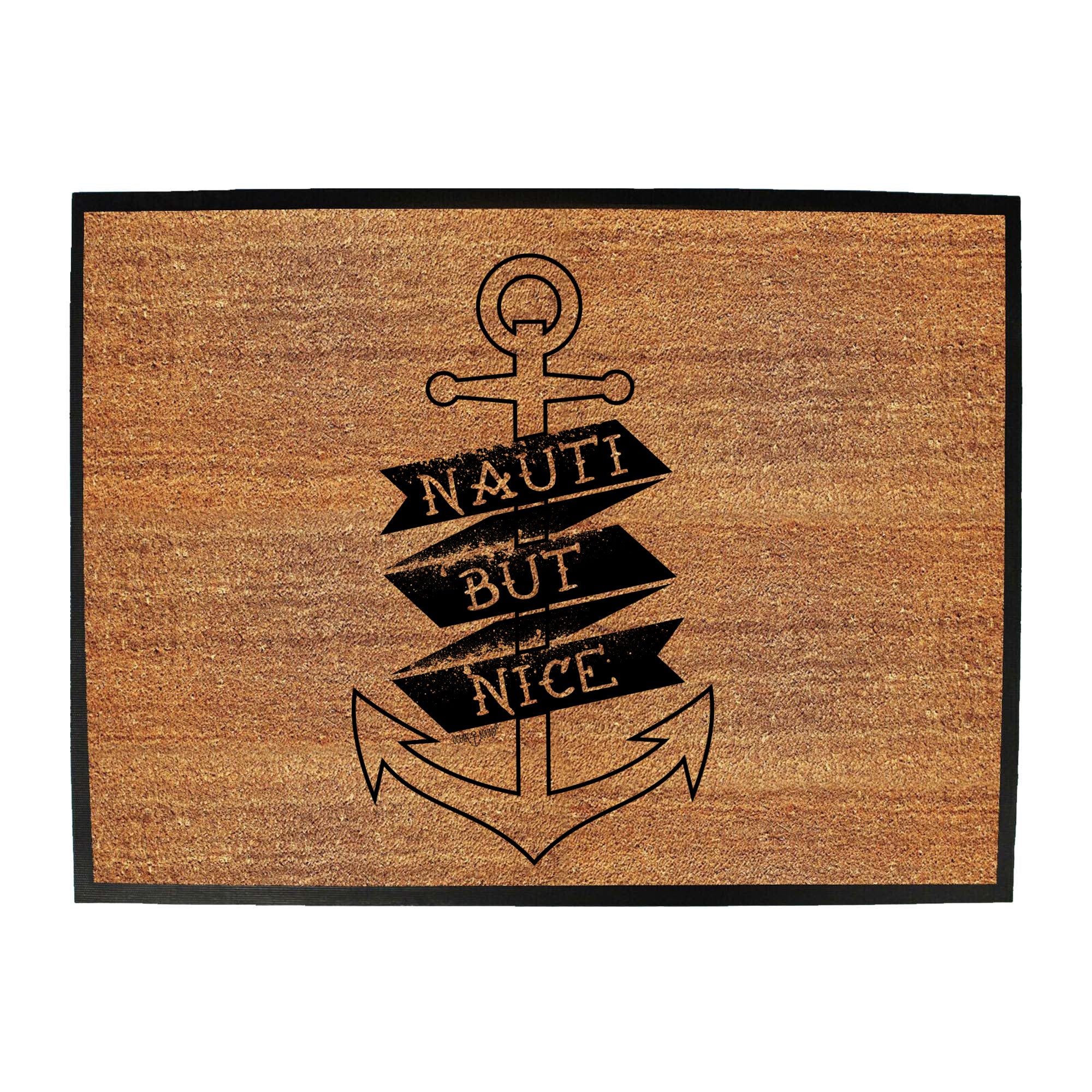 Ob Nauti But Nice - Funny Novelty Doormat