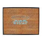 Stupid People Are Like Glow Sticks - Funny Novelty Doormat