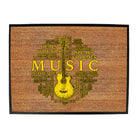 Music Meaning Music - Funny Novelty Doormat