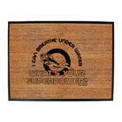 Ow I Can Breathe Under Water Whats Your Superpower - Funny Novelty Doormat