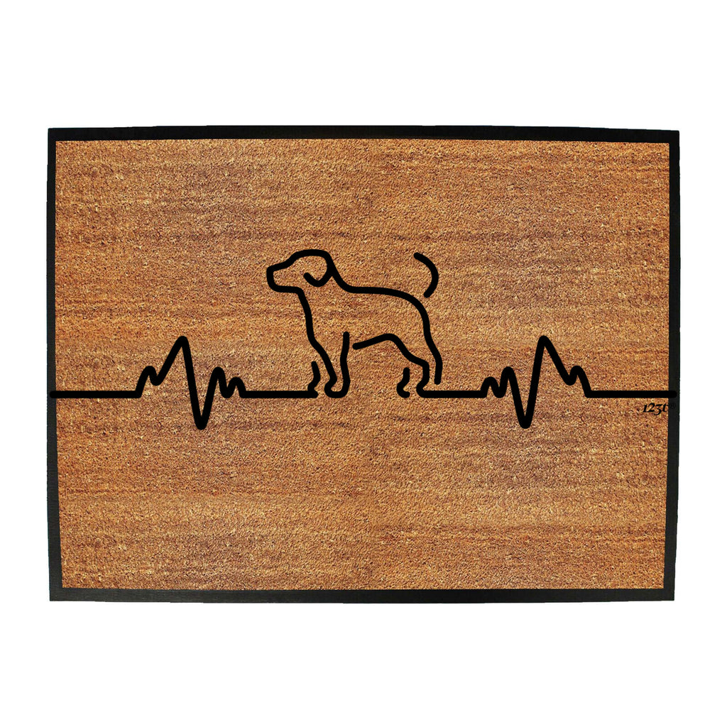 Dog Pulse - Funny Novelty Doormat