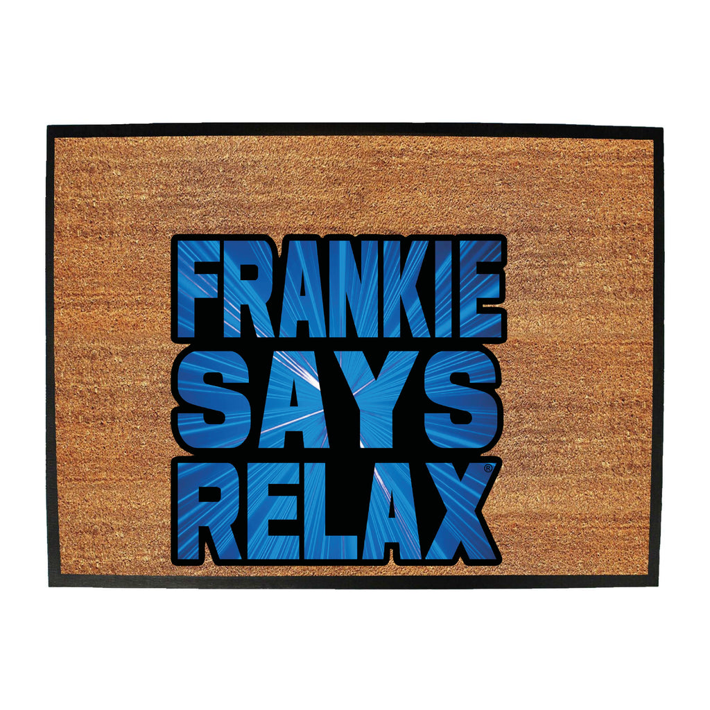 Frankie Blue Lazer - Funny Novelty Doormat
