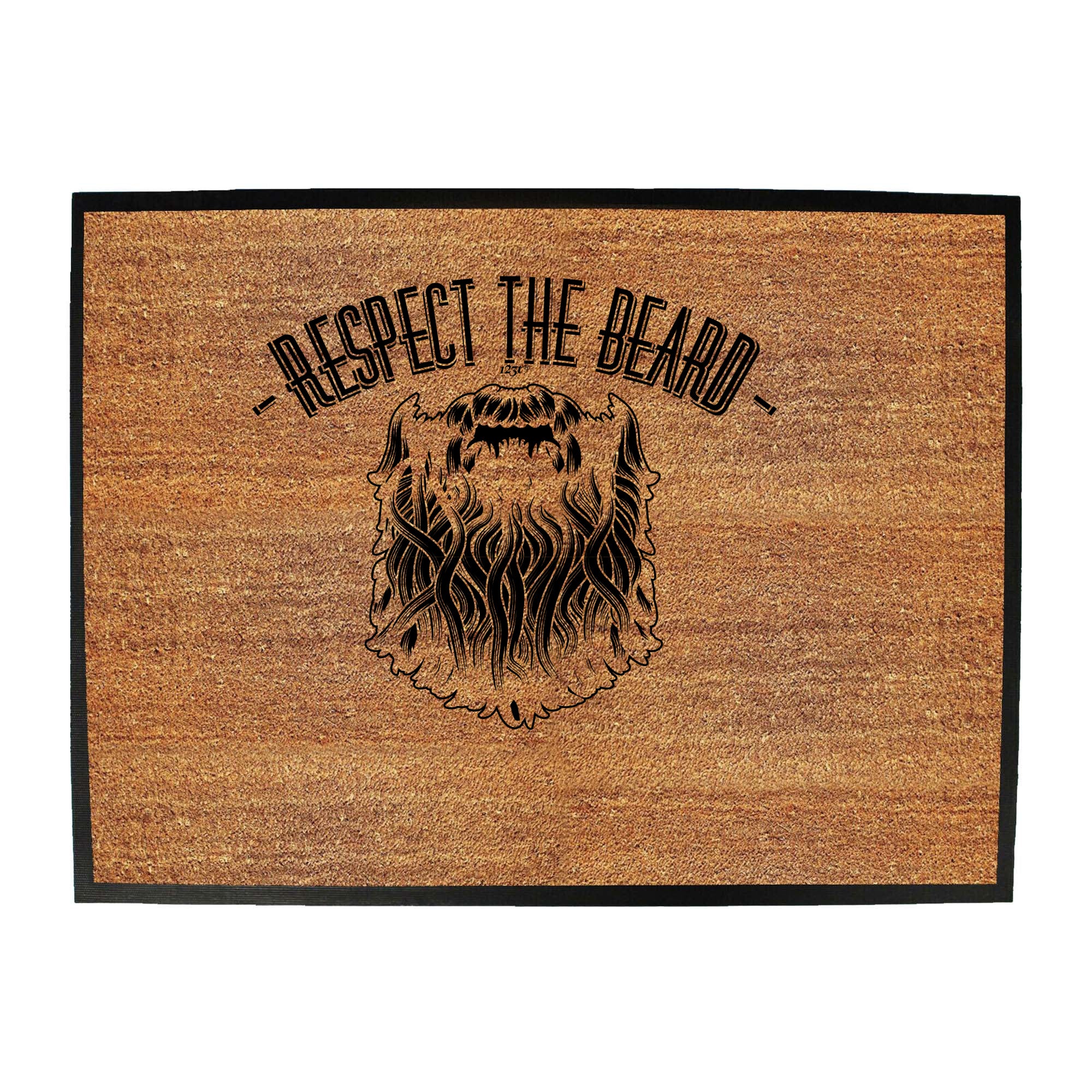 Respect The Beard - Funny Novelty Doormat