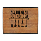All The Gear Kitchen Cooking Chef - Funny Novelty Doormat