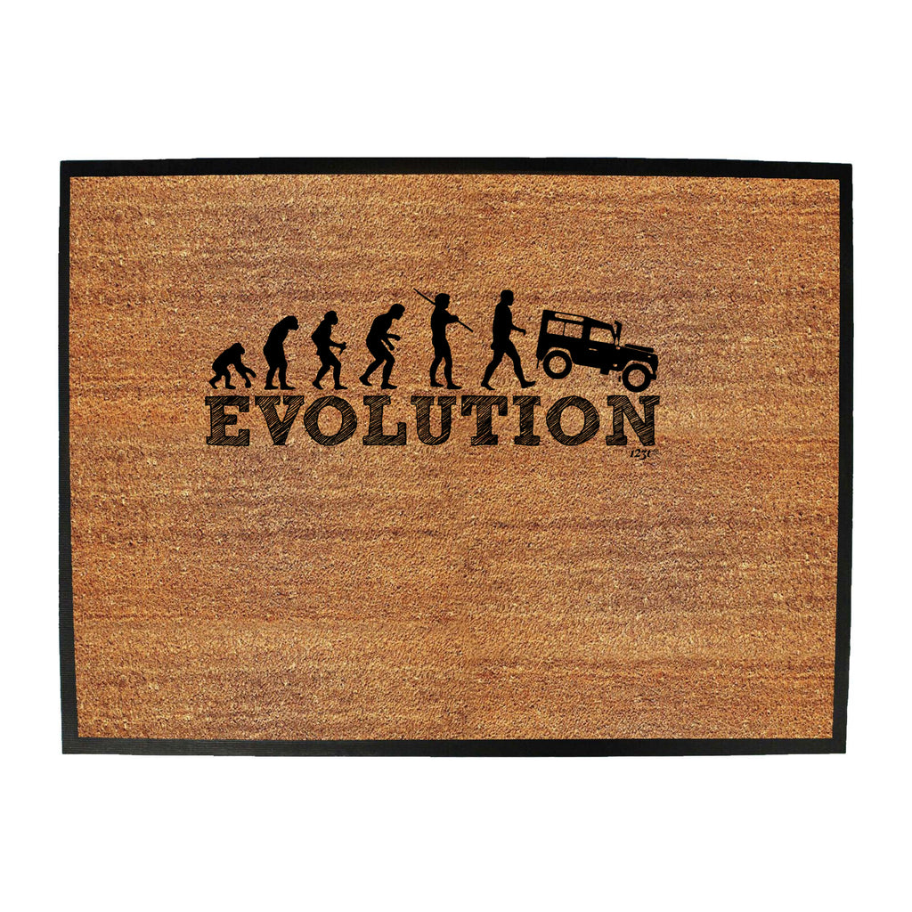 Evolution 4X4 - Funny Novelty Doormat