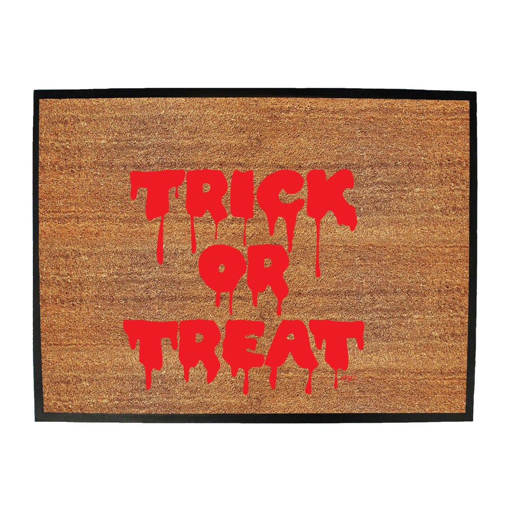 Trick Or Treat Halloween - Funny Novelty Doormat